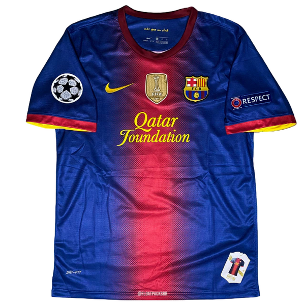 BARCELONA HOME - CHAMPIONS LEAGUE 2012/13 - MESSI#10 [RETRO]