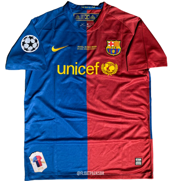 BARCELONA HOME - FINAL CHAMPIONS LEAGUE 2008/09 - MESSI#10 [RETRO]