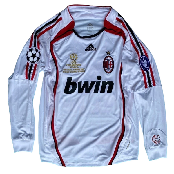 MILAN AWAY - FINAL CHAMPIONS 2007 LONG SLEEVE - KAKÁ #22 [RETRO]
