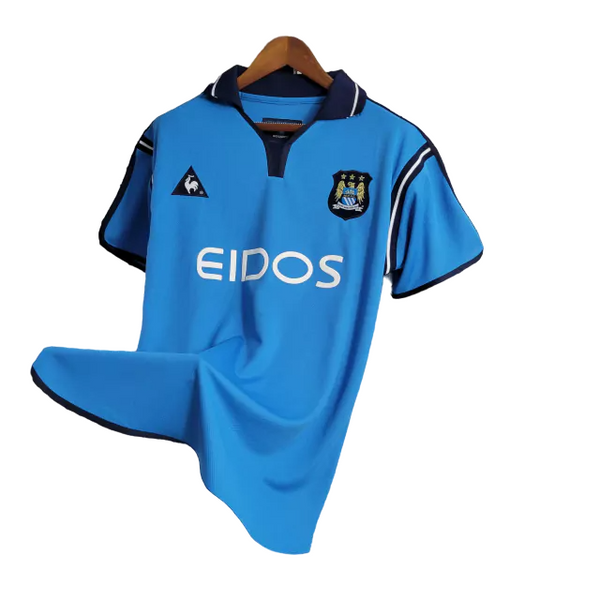 MANCHESTER CITY RETRO - HOME 2001/02