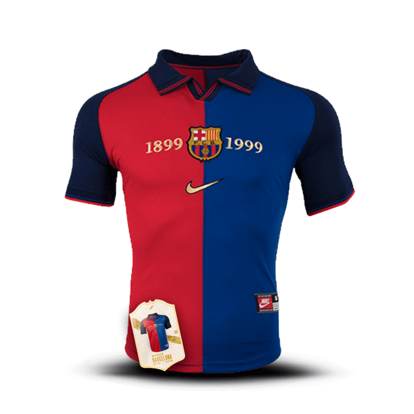 JERSEY Barcelona Home 1999/00 [VERSION RETRO]