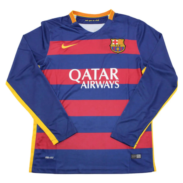 JERSEY Barcelona Home 2015/16 LONG SLEEVE [VERSION RETRO]