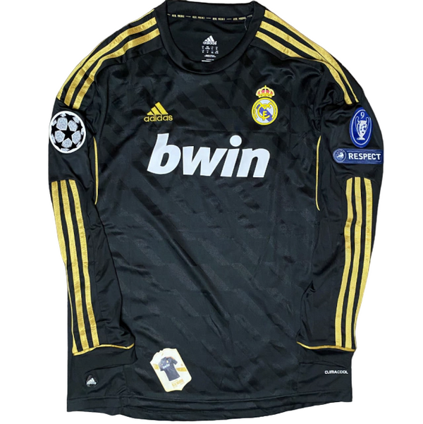 RONALDO - REAL MADRID AWAY 2011/12 LONG SLEEVE - CHAMPIONS LEAGUE [RETRO]