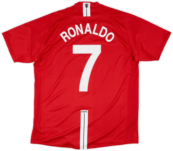 JERSEY Ronaldo #7 - Manchester United Home 2008/09 [VERSION RETRO]