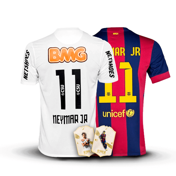 COMBO NEYMAR 2011 E 2015 - FINALS LIBERTADORES E CHAMPIONS LEAGUE