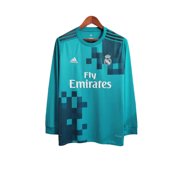 REAL MADRID - THIRD 2017/18 LONG SLEEVE - RONALDO#7 [RETRO]