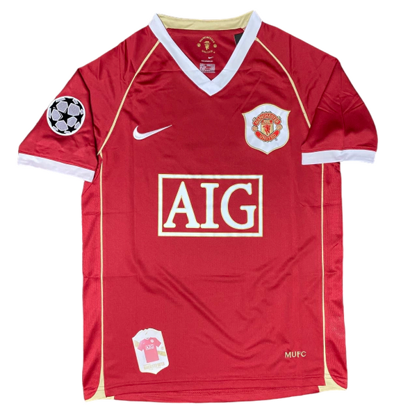 MANCHESTER UNITED HOME - CHAMPIONS LEAGUE 2006/07 - RONALDO#7 [RETRO]