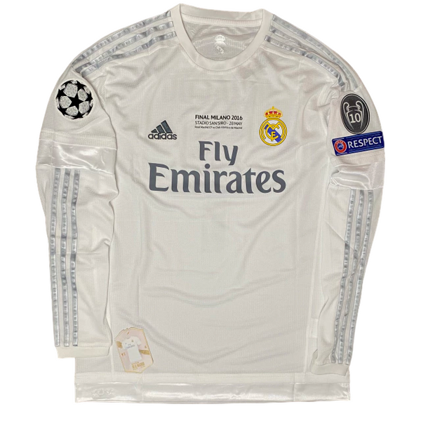 RONALDO - REAL MADRID HOME - FINAL CHAMPIONS 2016 LONG SLEEVE