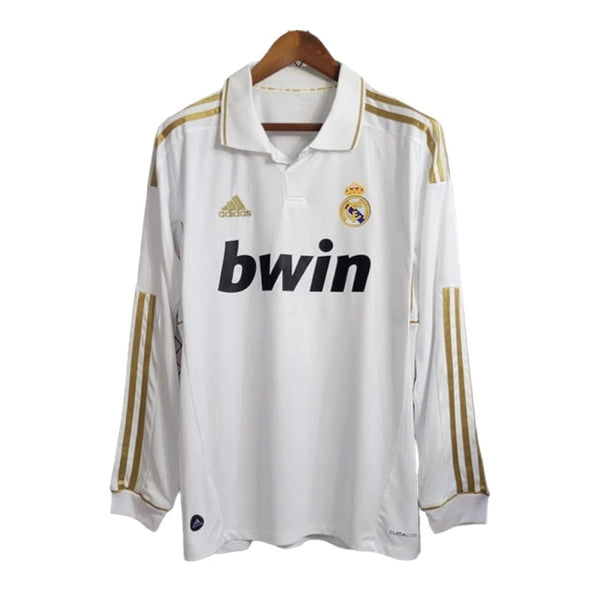 REAL MADRID HOME 2011/12 LONG SLEEVE - CHAMPIONS LEAGUE - RONALDO#7 [RETRO]