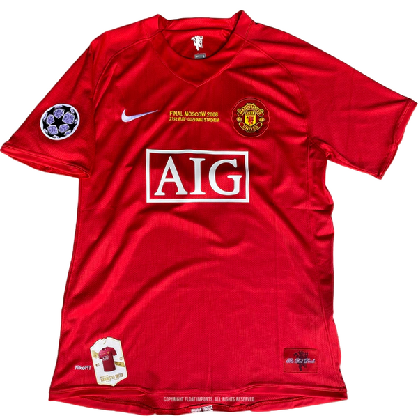 MANCHESTER UNITED HOME - FINAL CHAMPIONS 2008 - RONALDO#7 [RETRO]